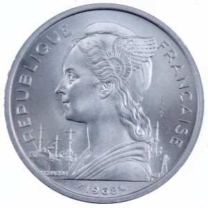 Djibouti Afars 5 francs 1962 Essai