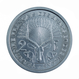 Djibouti Afars 2 francs 1968 Essai