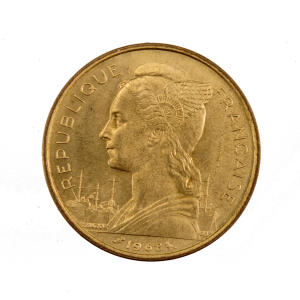 Djibouti Afars 20 francs 1968 Essai