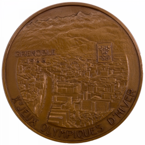 Medaille Jeux Olympique de Grenoble 1968 bronze