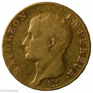Napoleon I AV 40 francs An 14 Paris