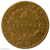 Napoleon 40 francs An 14 Paris
