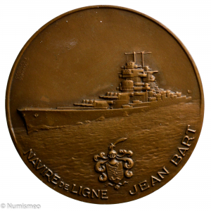 Médaille navire de ligne Jean Bart