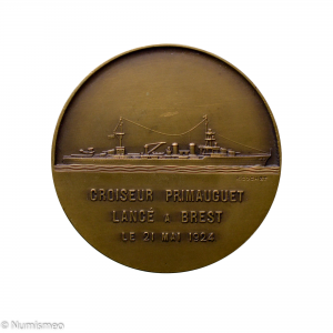 Médaille croiseur Primauguet