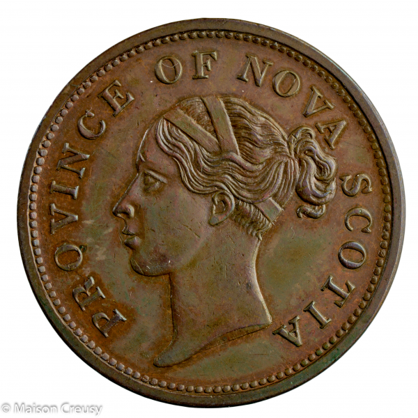 Canada Nouvelle Ecosse Penny Token 1840