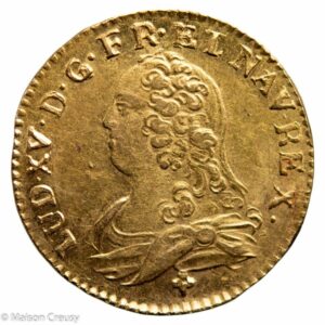 Louis XV louis aux lunettes 1733 Troyes