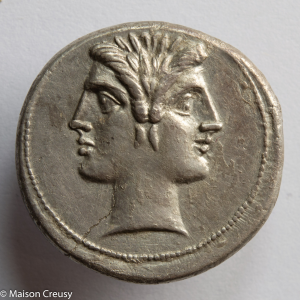 République Romaine didrachme quadrigatus