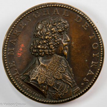 Medaille du Marechal de Toyras par Guillaume Dupré
