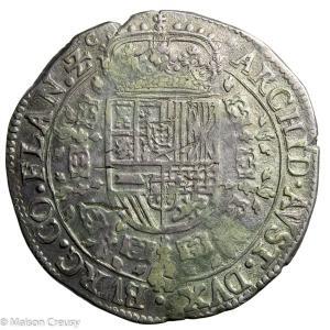 Flanders Charles II Patagon 1671 Bruges