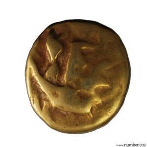 Morini 1/4 de statère d'or au bateau et à l'arbre classe III