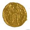 Valentinien III solidus frappé à Ravenne imitation barbare – Image 2