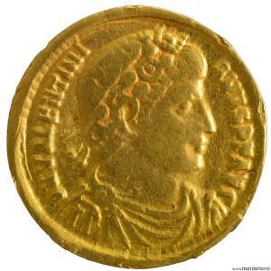 Valentinien I solidus frappé à Antioche