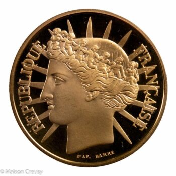 100 francs 1988 fraternité qualité Epreuve