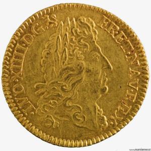 Louis XIV louis à l'écu 1692 Rennes réformation