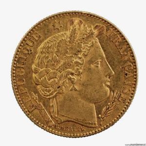 III république 10 francs 1899 Paris