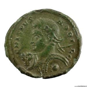 Crispe petit bronze frappé à Londres