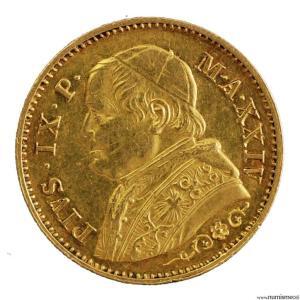 Vatican 10 lire 1869