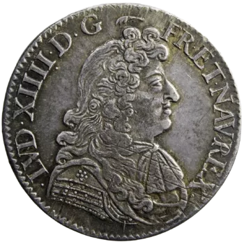 Louis XIV demi écu à la cravate 1683 Paris