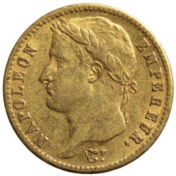 Nap I 20 francs 1814 Paris