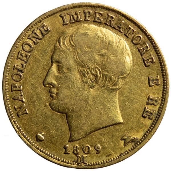 Nap I 20 lire 1809 M