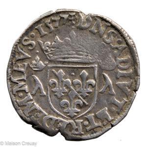 Dombes Louis II AR teston 1577