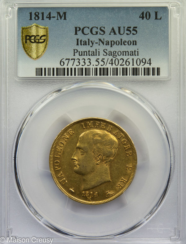 40lire1814M-AU55