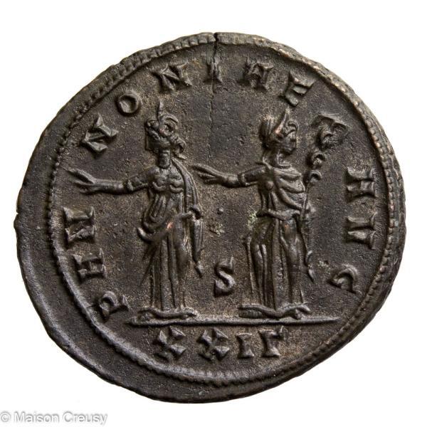 Julian of Pannonia Antoninianus Siscia mint 3rd officina struck December AD 284