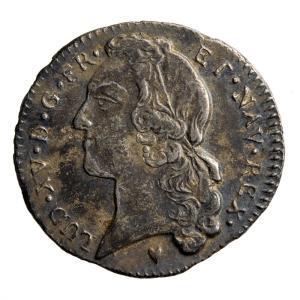 Louis XV 1/5 ecu 1766 Aix