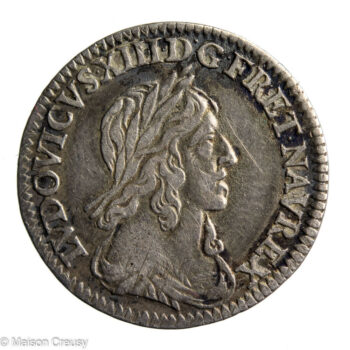 Louis XIII douzieme d'écu 1642 A