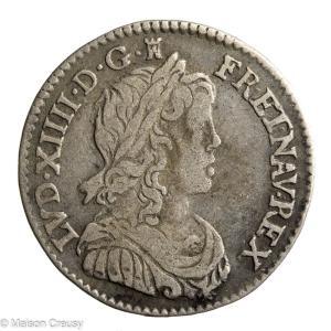 Louis XIV 1/12 écu 1660 I