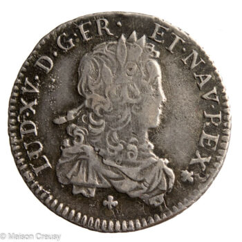 Louis XV 1/6 ecu 1721 K