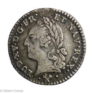 Louis XV 1/20 ecu 1773 L