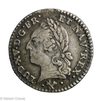 Louis XV 1/20 ecu 1773 L