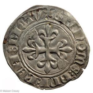 Charles VI florette frappé à Paris