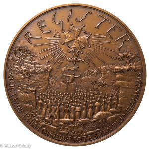 Medal for tercentenary of the revocation de l’edit de Nantes 1985