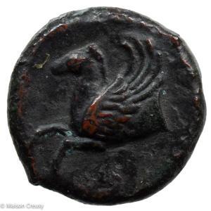 Sicile Syracuse AE16 frappé sous Timoleon