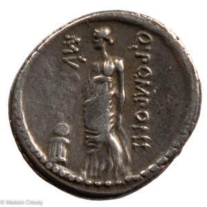 Pomponia denier Uranie muse de l’astronomie