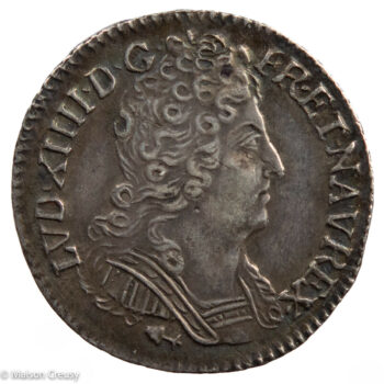 Roy-LouisXIVDiziemeEcu3couronnes1711Besacon-1