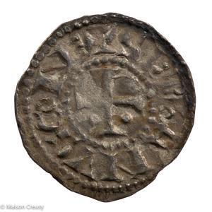 Berri Etienne I count of Sancerre AR denier