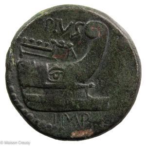 Sextus Pompée As frappé en Sicile 42-38