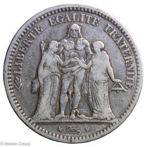 Second republc 5 francs 1848 Lyon