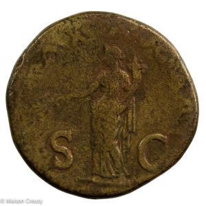 Vespasien sesterce Rome 71