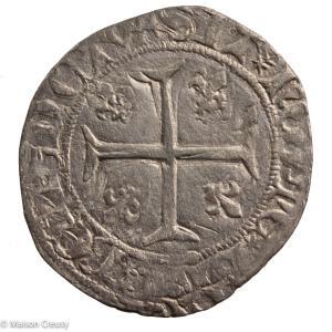 Charles VII Blanc au 3 lis première émission La Rochelle