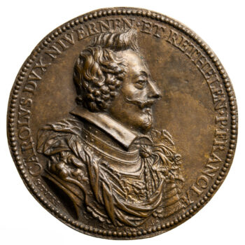 Charles duc de Nevers Médaille 1608 par Guillaume Dupré