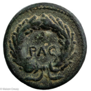 Antonin le Pieux Æ Diassarion frappé à Argos