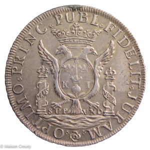 Peru Carlos III proclamation medal 1760 lima