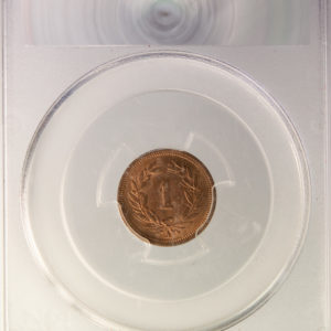 Suisse 1 Rappen PCGS MS65RB