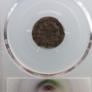 Napoleon I AR 1/2 Franc An XI Paris PCGS MS63