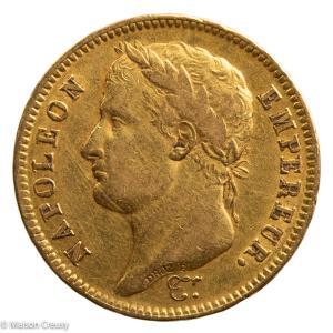Napoleon I 40 francs 1810 Lille