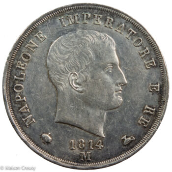 Napo-Italie5lire1814M-LMN860-1